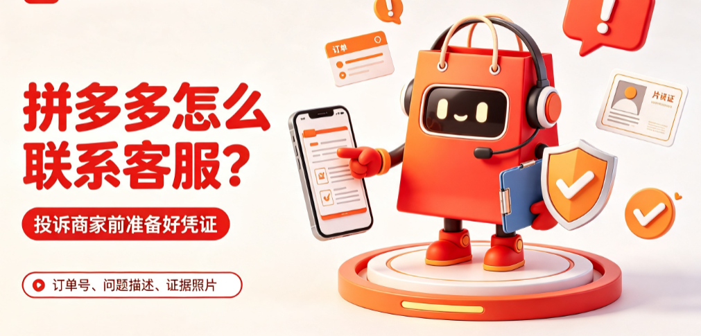 拼多多平台怎么联系?投诉商家要注意什么?