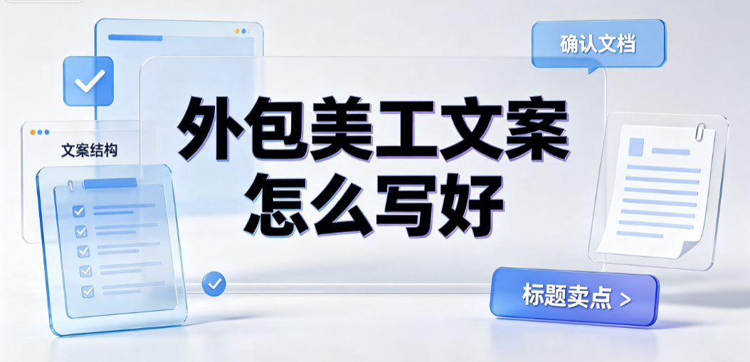 外包美工文案怎么写好_需求Brief模板与高效对接指南