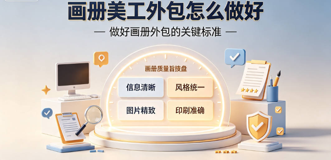 画册美工外包怎么做好？全流程管控与落地指南