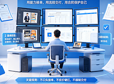 怎么当美工外包工作？入行指南与实操策略