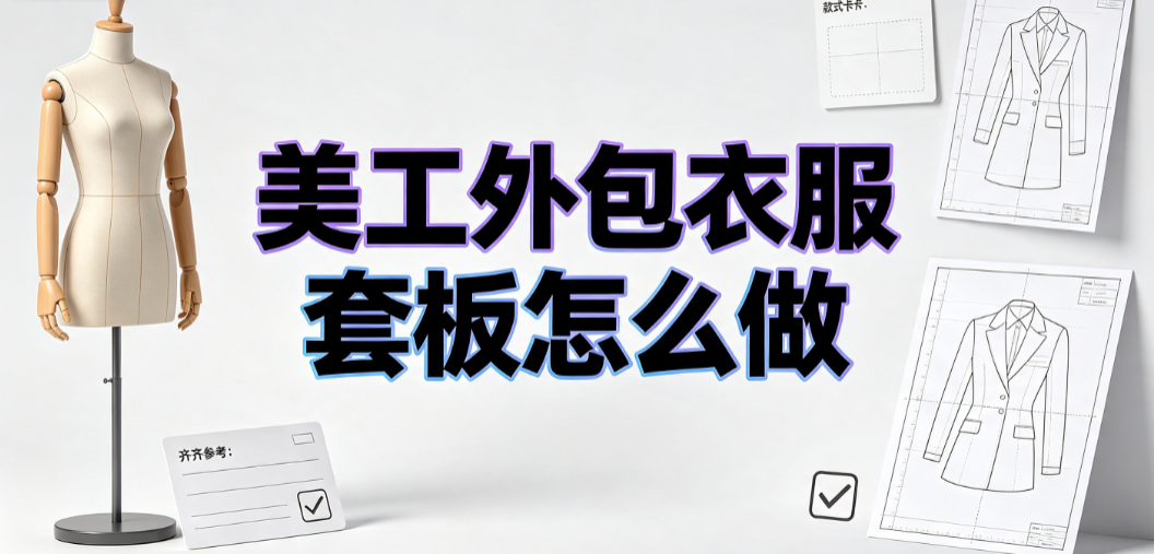 美工外包衣服套板怎么做？全流程SOP与品控指南