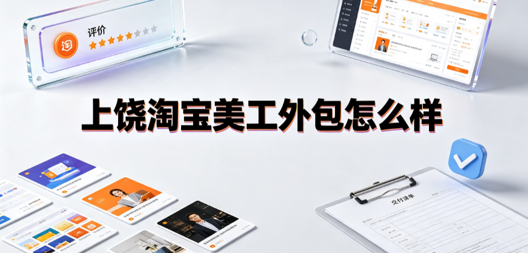 上饶淘宝美工外包怎么样?区域电商视觉服务评估与对接指南