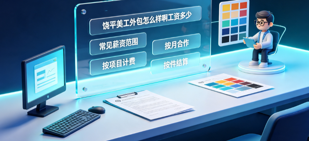 饶平美工外包怎么样啊工资多少？