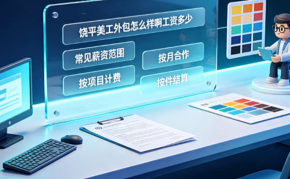 饶平美工外包怎么样啊工资多少?