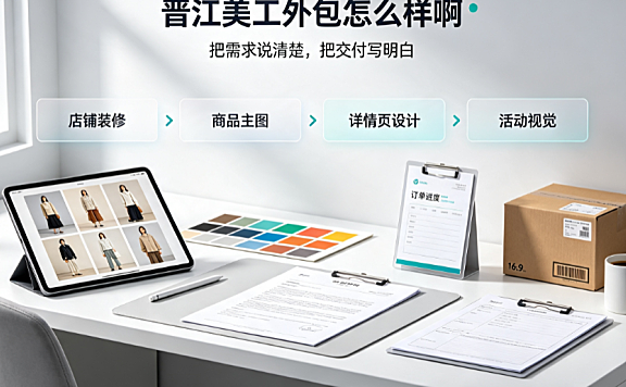 晋江美工外包怎么样啊？产业带设计外包优势与避坑指南