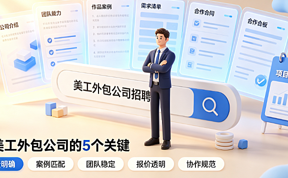 怎么找外包的美工公司招聘?电商视觉外包全攻略