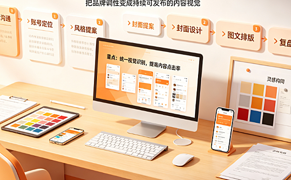 小红书美工外包怎么做的？爆款视觉设计SOP与协作指南