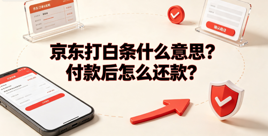京东打白条什么意思?付款后怎么还款?