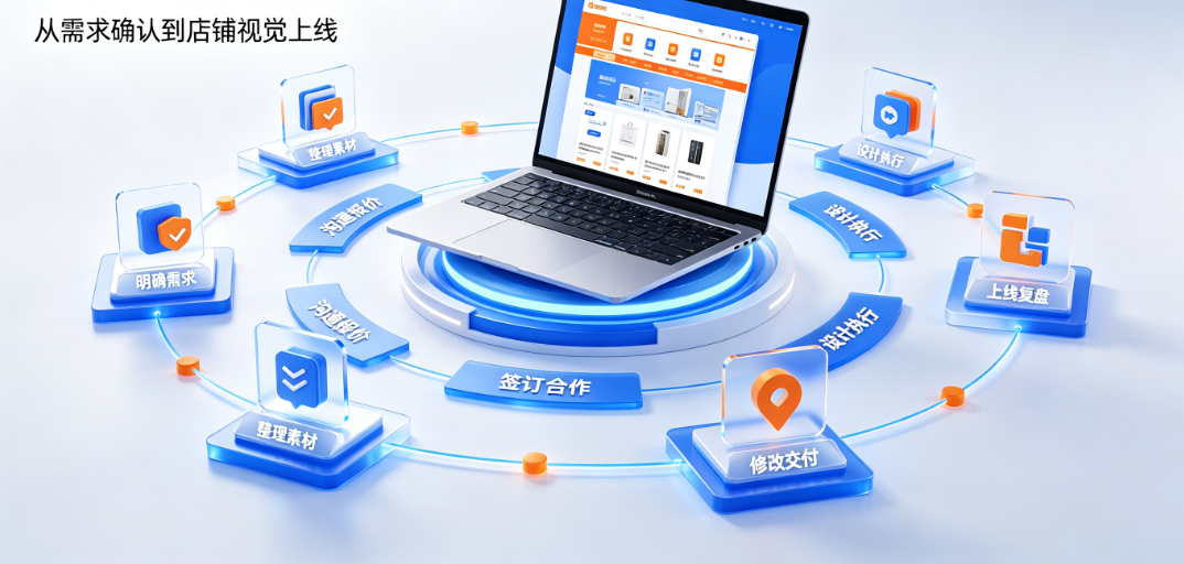 网店美工外包怎么样做？