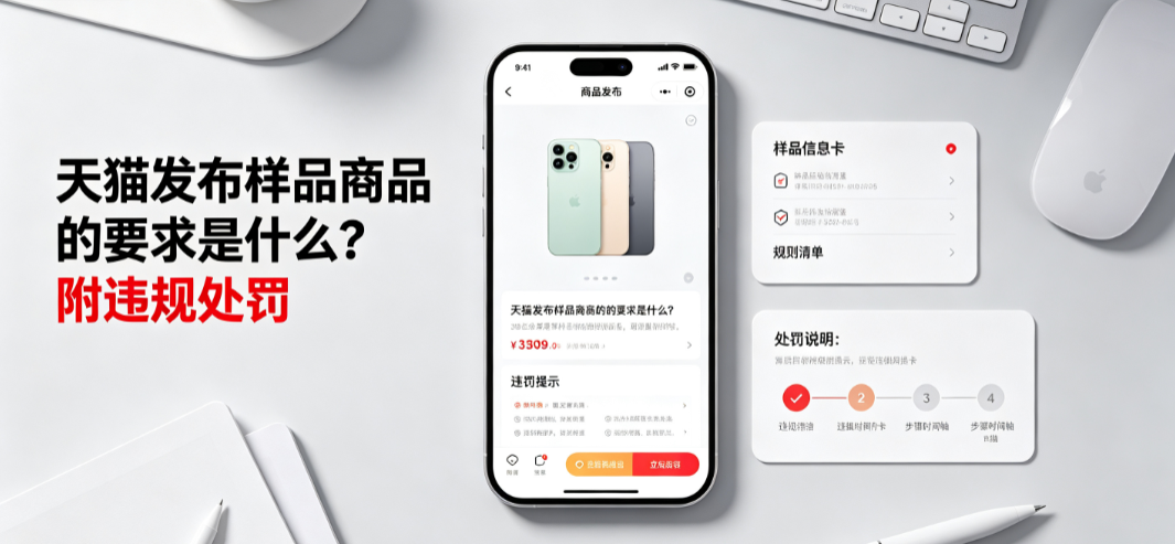 天猫发布样品商品的要求是什么？附违规处罚