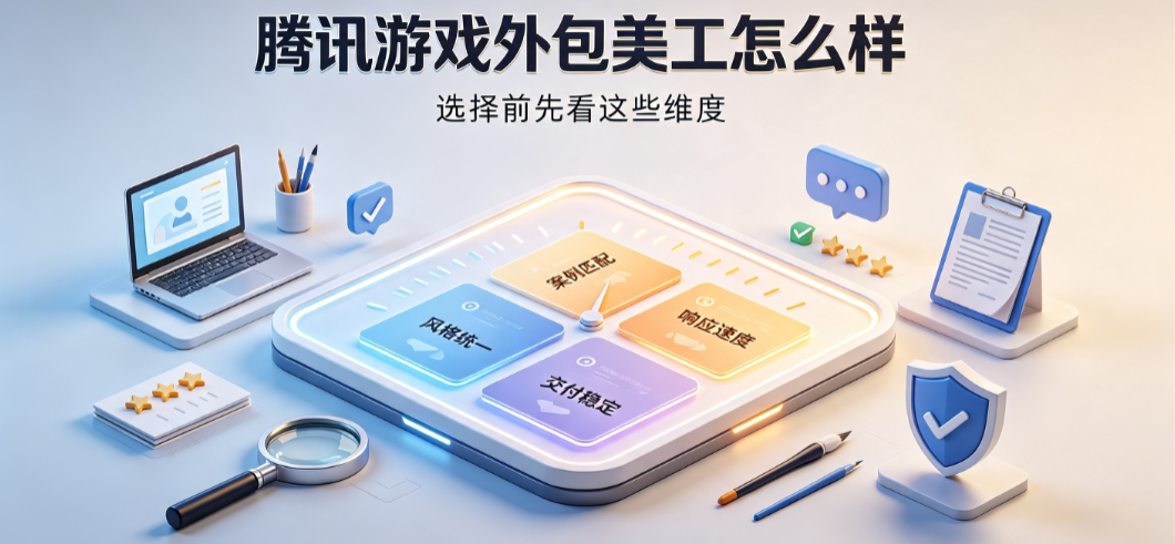 腾讯游戏外包美工怎么样？真实现状、优劣势与入行指南