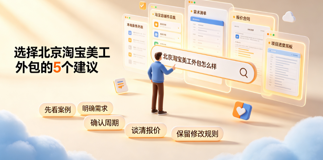 北京淘宝美工外包怎么样?