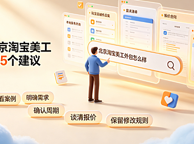 北京淘宝美工外包怎么样？品牌视觉供应链全解析