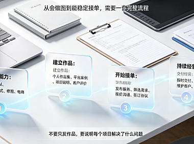 怎么当美工外包人员？入行指南与接单变现策略