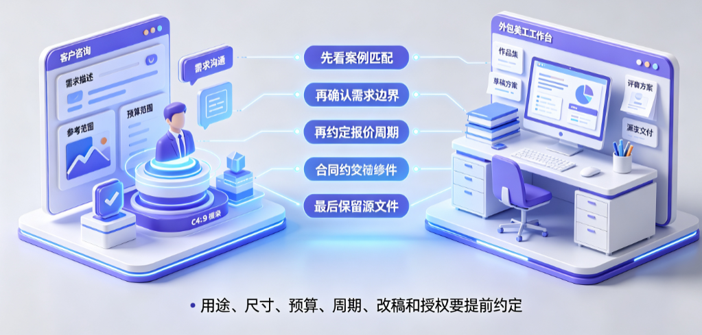 外包美工接单怎么接单？