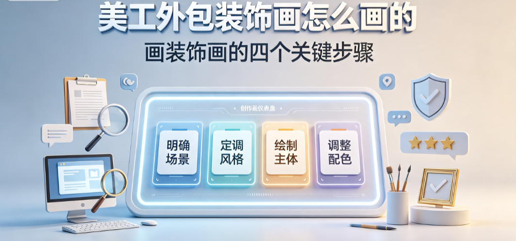 美工外包装饰画怎么画的？商业包装插画创作与印刷落地指南