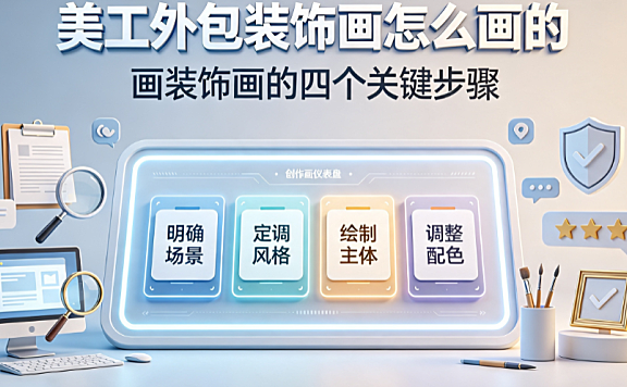 美工外包装饰画怎么画的？商业包装插画创作与印刷落地指南