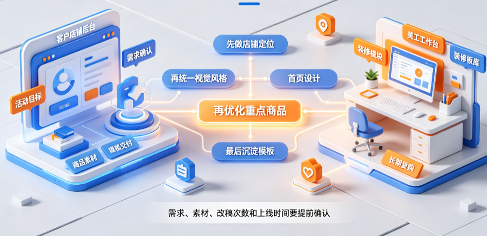 店铺美工外包怎么做？