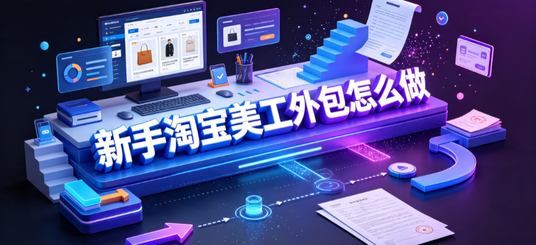 新手淘宝美工外包怎么做_全流程实操指南