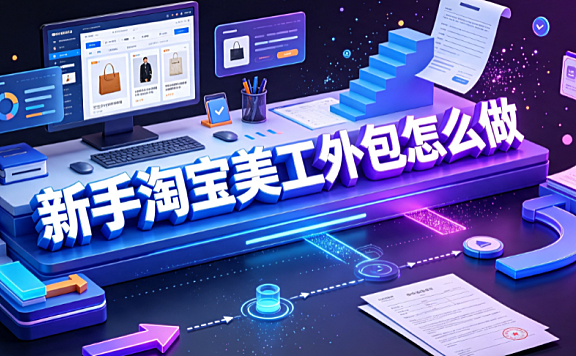新手淘宝美工外包怎么做_全流程实操指南
