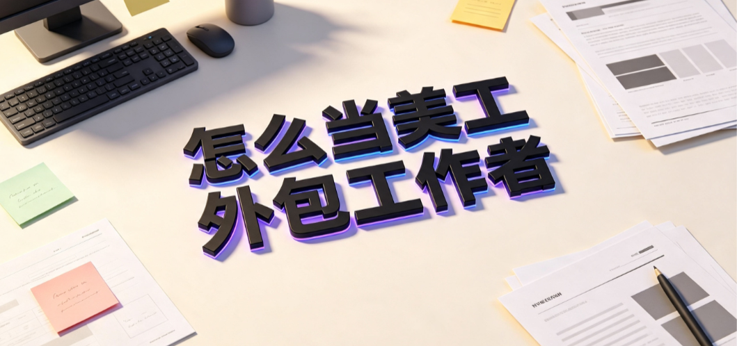 怎么当美工外包工作者？从技能转型到独立接单的实战指南