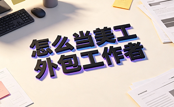 怎么当美工外包工作者？从技能转型到独立接单的实战指南