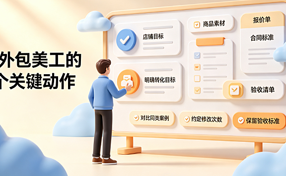 电商运营找外包美工怎么找？实操指南