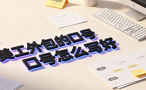 美工外包的口号怎么写好？高转化标语创作SOP
