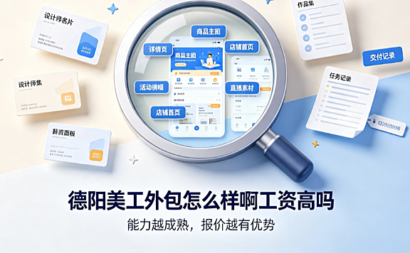 德阳美工外包怎么样啊工资高吗？区域市场与薪资定价全解析