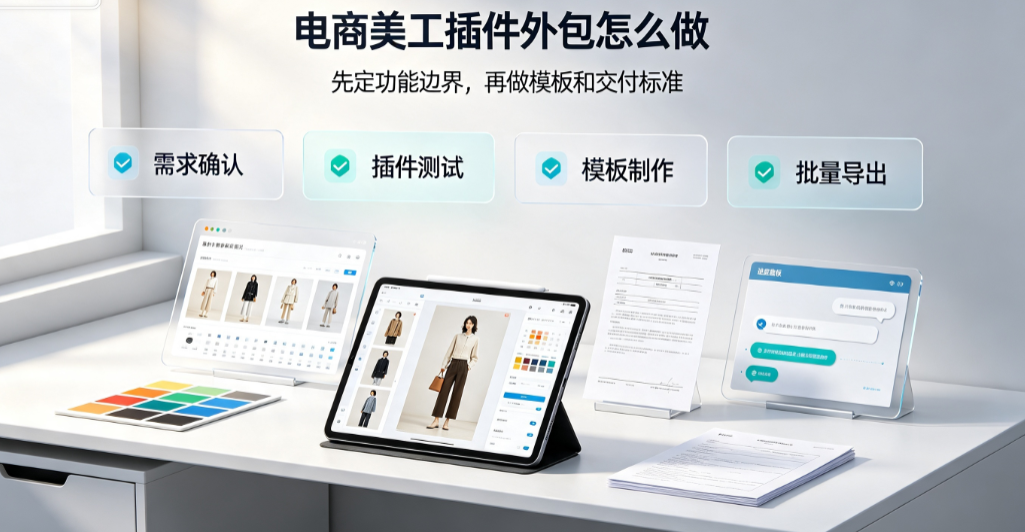 电商美工插件外包怎么做？
