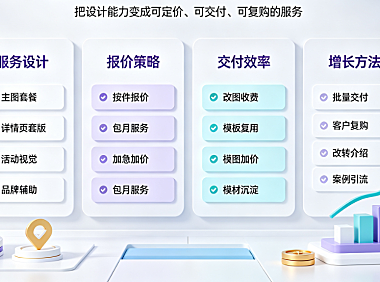 做美工外包怎么挣钱快点？高客单转型与产能增效指南