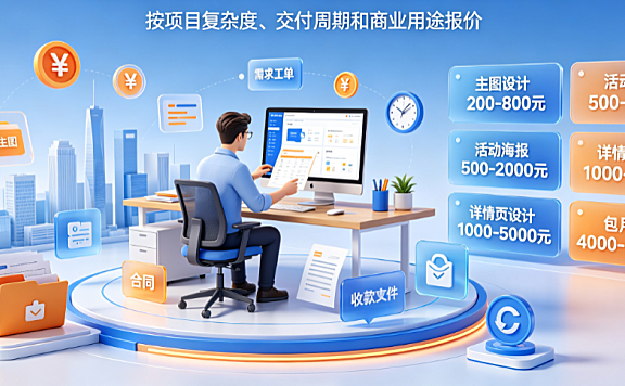 北京美工外包怎么收费?2026电商设计行情与控价指南