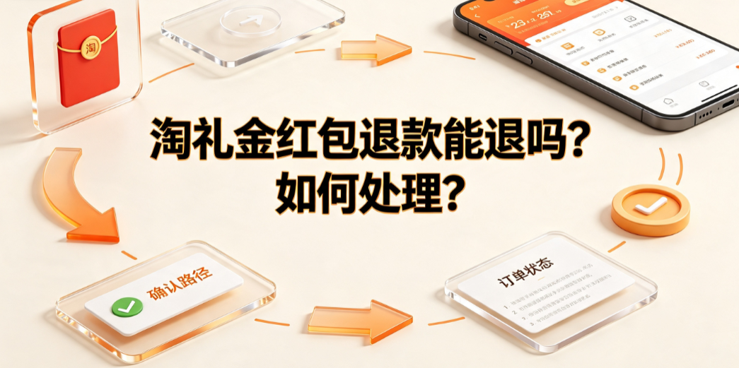 淘礼金红包退款能退吗?如何处理?平台规则与实操指南