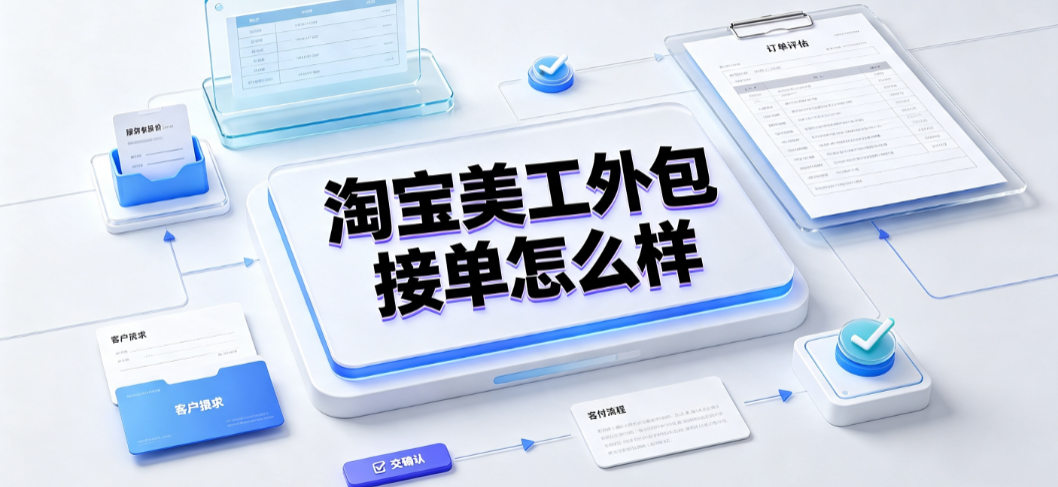 淘宝美工外包接单怎么样？市场现状与盈利指南