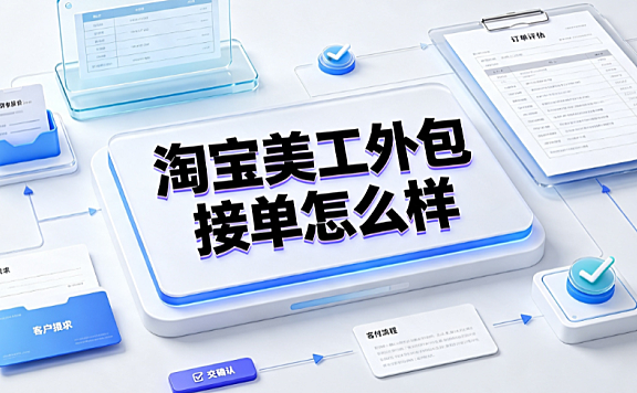 淘宝美工外包接单怎么样？市场现状与盈利指南