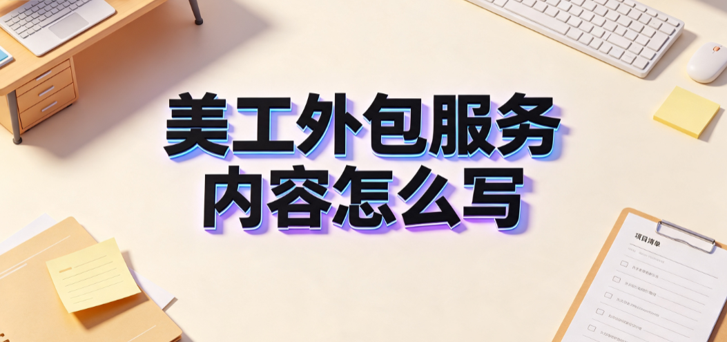 美工外包服务内容怎么写?标准化清单与合同撰写指南