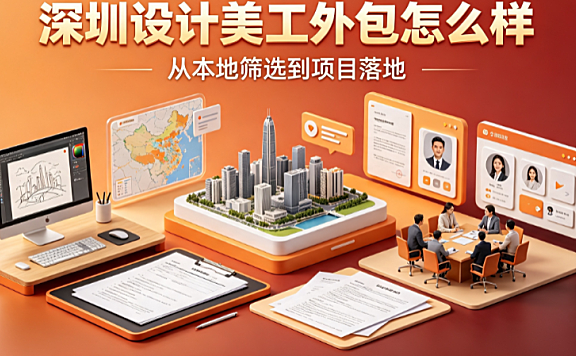 深圳设计美工外包怎么样？市场优势与避坑指南全解析