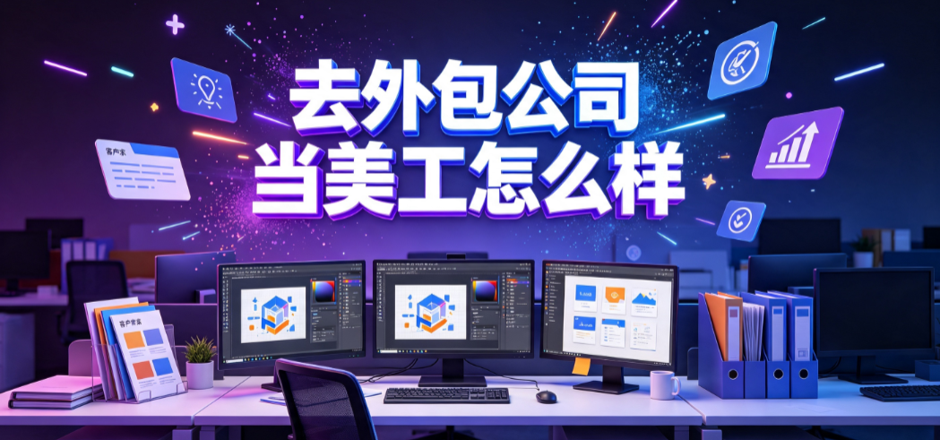 去外包公司当美工怎么样？职业现状与破局指南