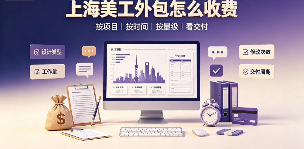 上海美工外包怎么收费?市场定价逻辑与预算指南