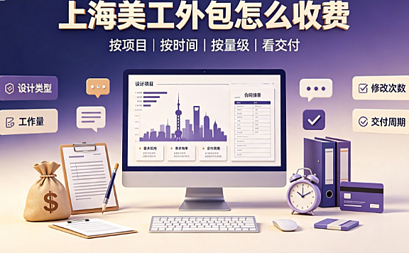 上海美工外包怎么收费?市场定价逻辑与预算指南