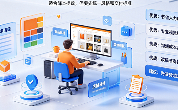 网店美工 外包怎么样？优劣势评估与高效管控指南