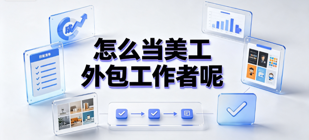 怎么当美工外包工作者呢_独立接单指南与商业闭环搭建