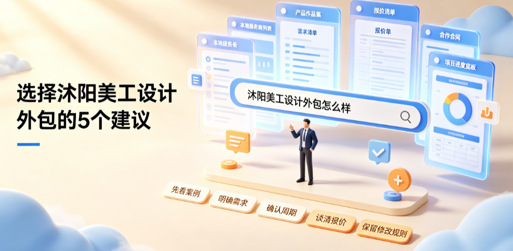 沭阳美工设计外包怎么样？
