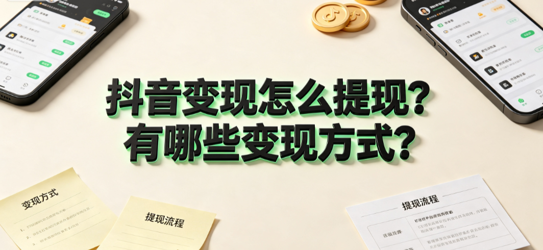 抖音变现怎么提现?有哪些变现方式?_创作者商业指南