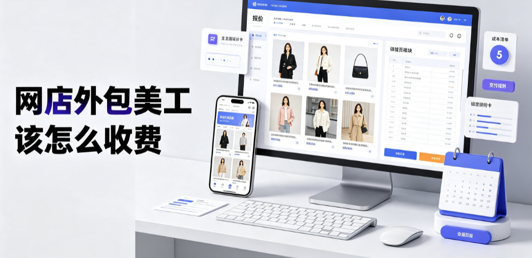 网店外包美工该怎么收费_全维度报价与测算指南