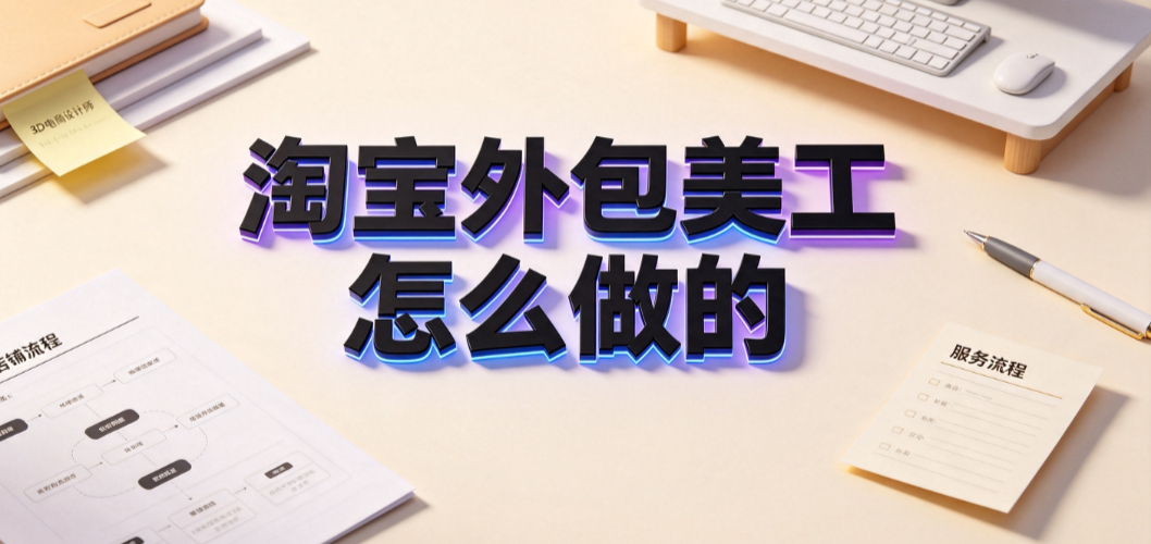 淘宝外包美工怎么做的？电商视觉工作流与转化设计指南