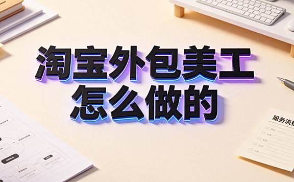 淘宝外包美工怎么做的？电商视觉工作流与转化设计指南