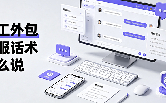 美工外包客服话术怎么说_高转化沟通指南与场景模板