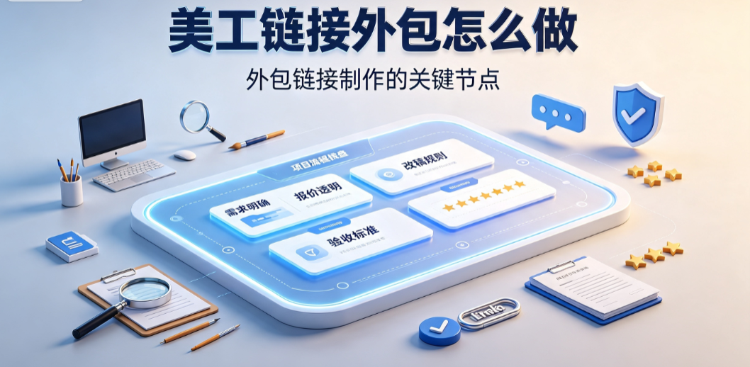 美工链接外包怎么做？电商卖家高效对接 SOP