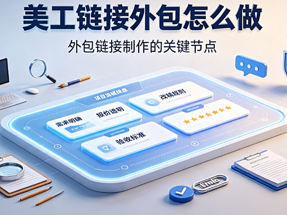 美工链接外包怎么做？电商卖家高效对接 SOP